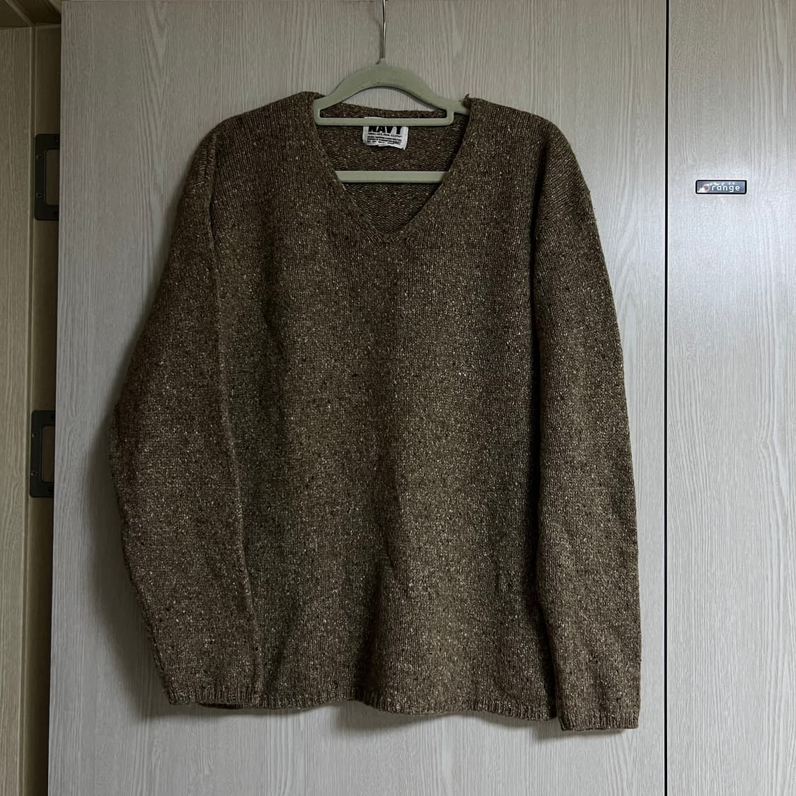 브이넥 빈티지 니트  상품이미지1