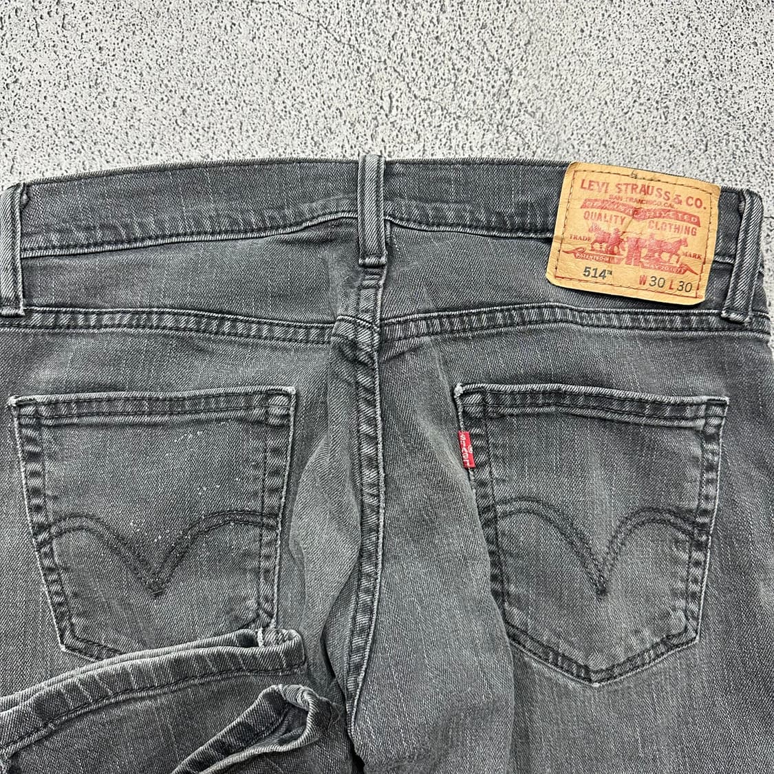 ✨ (바배) 리바이스 514 슬림 스트레이트 데님 팬츠 상품이미지3