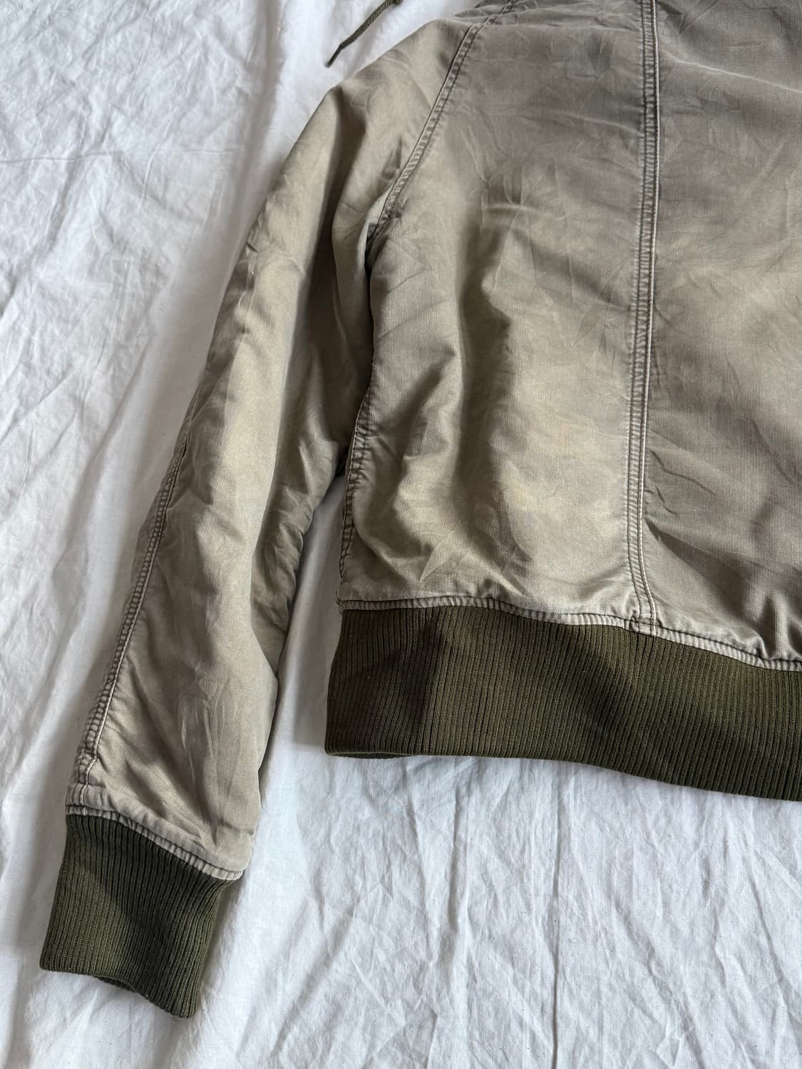 카키 2000‘s y2k 크롭 자켓 상품이미지7