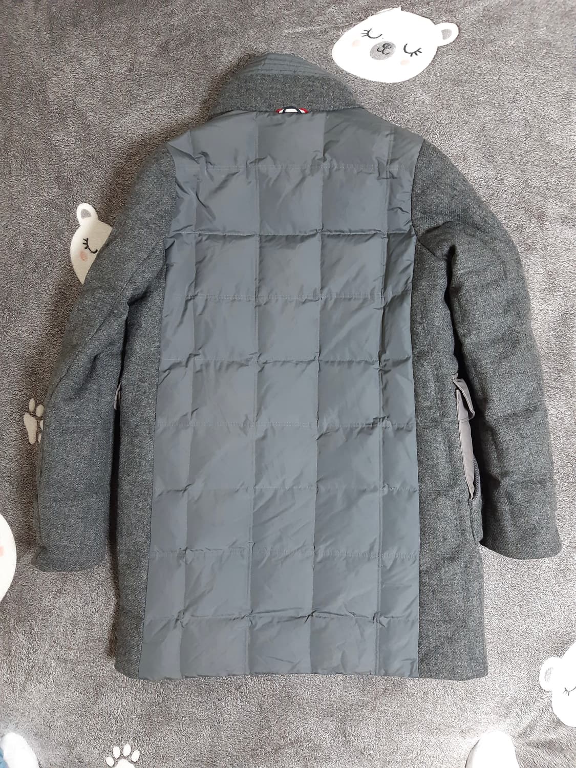 몽클레어 패딩 코트 감마블루 상품이미지2