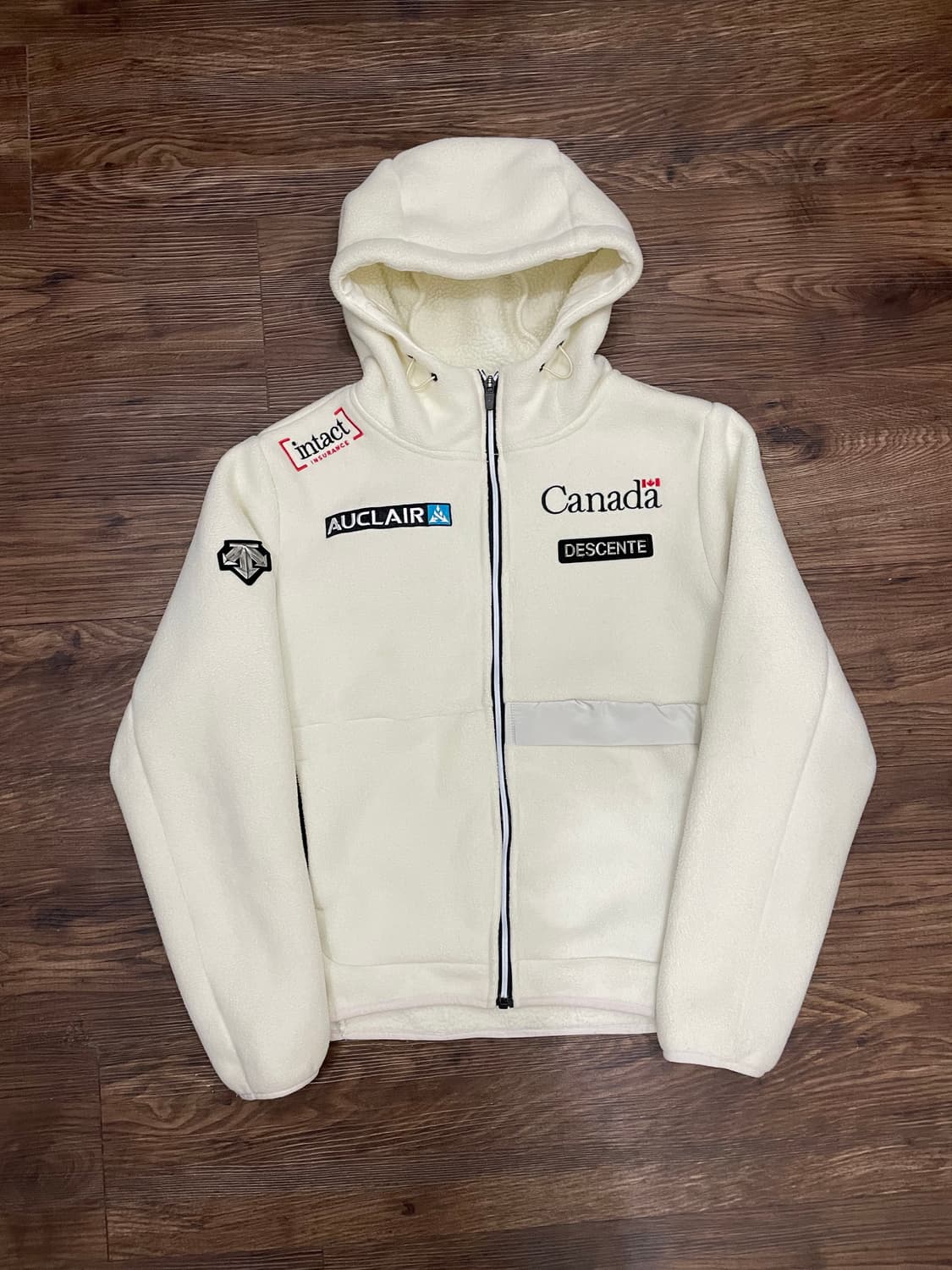 (유일매물) 데상트 캐나다 스키크로스 후리스 플리스 자켓 상품이미지1