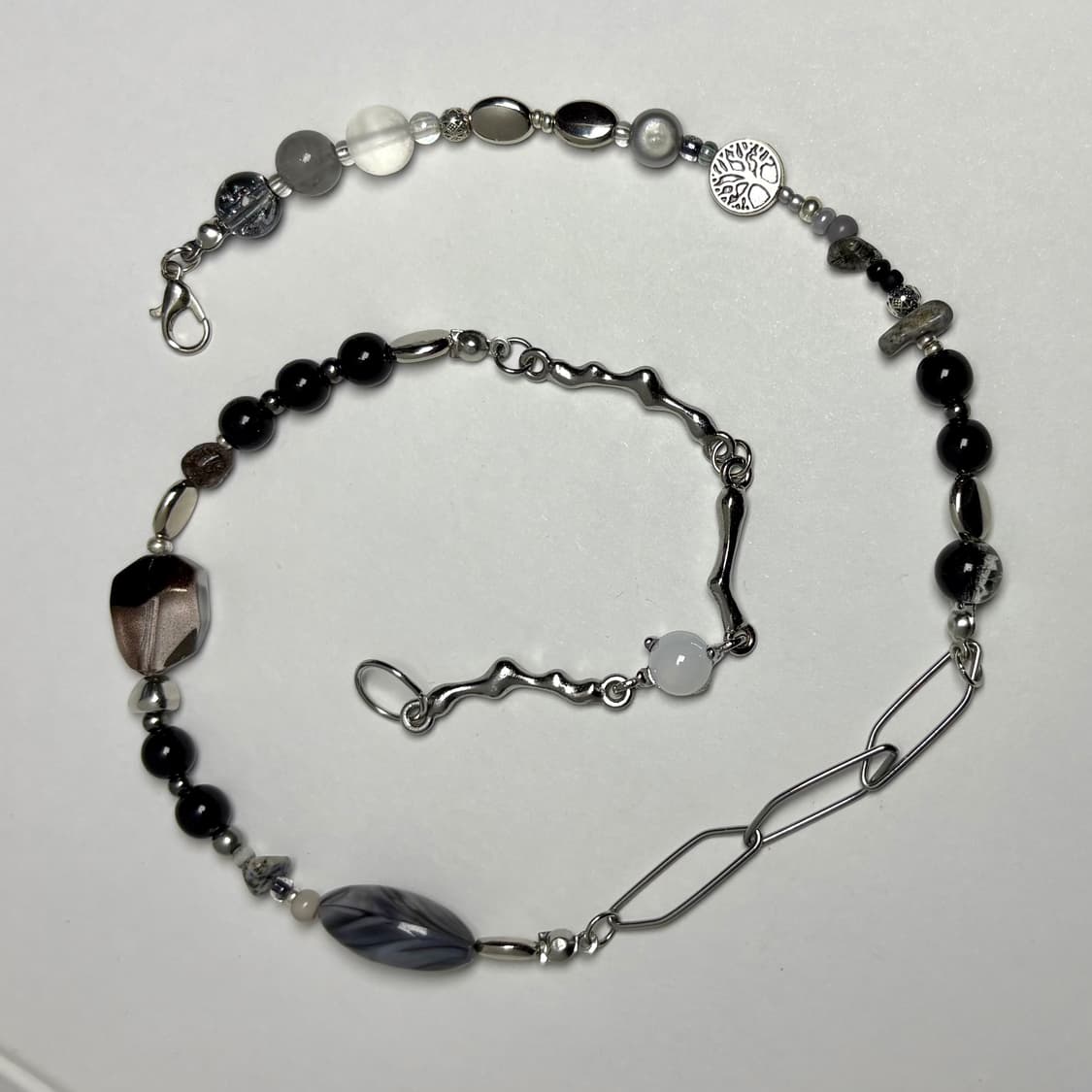 핸드메이드 비즈 목걸이 StoneLink 003 상품이미지3