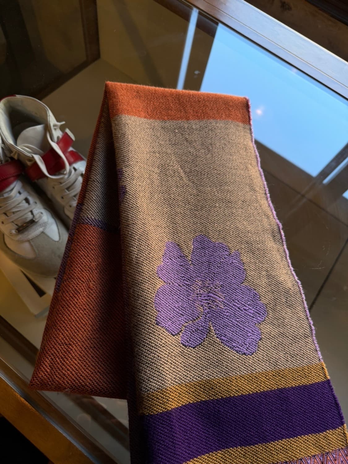 미쏘니 플라워 머플러 상품이미지2