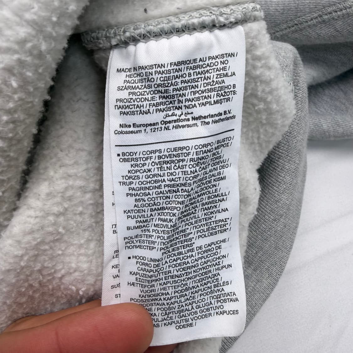 나이키 NRG 솔로스우시 그레이 후드티 2XL 상품이미지8