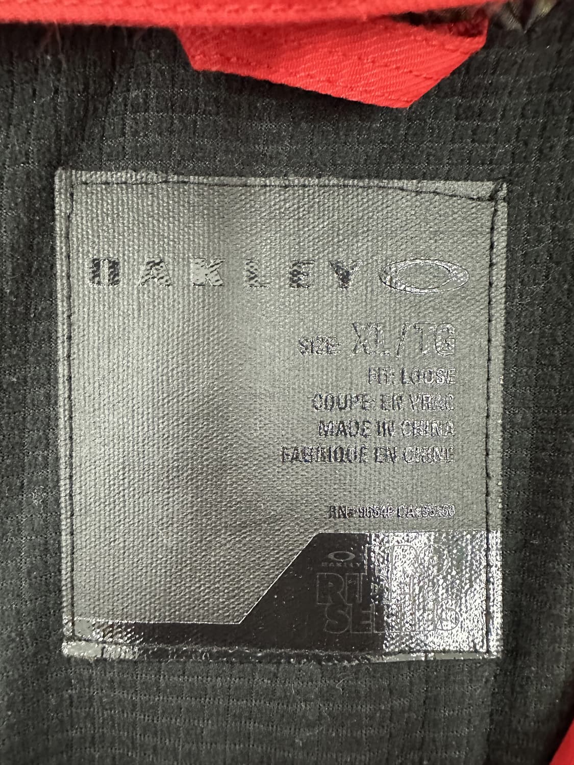 오클리 배색 로고 바람막이 상품이미지4