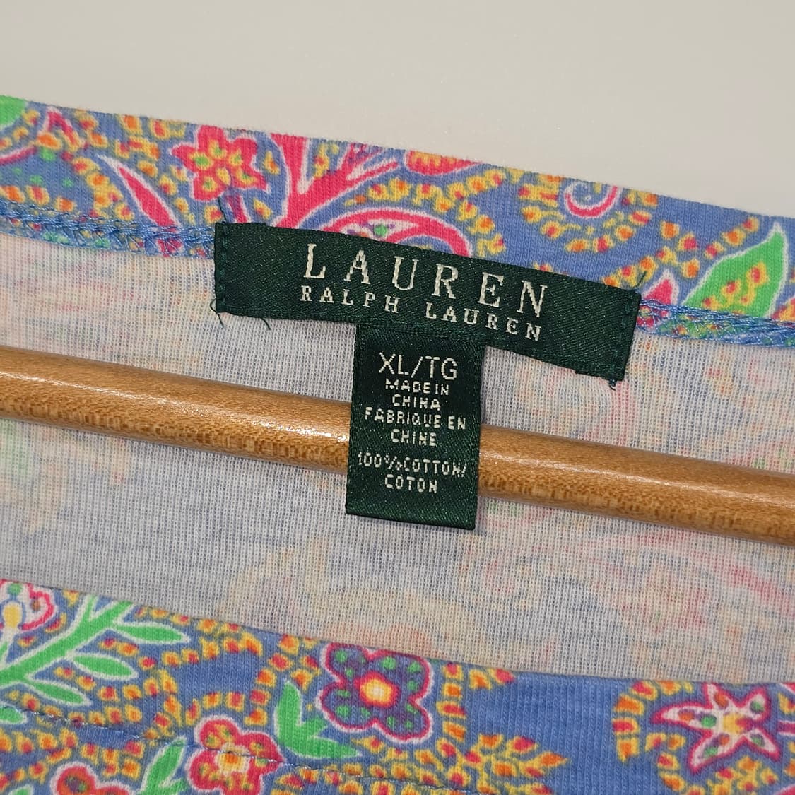 로렌 랄프로렌 페이즐리 반팔 티셔츠 상품이미지2