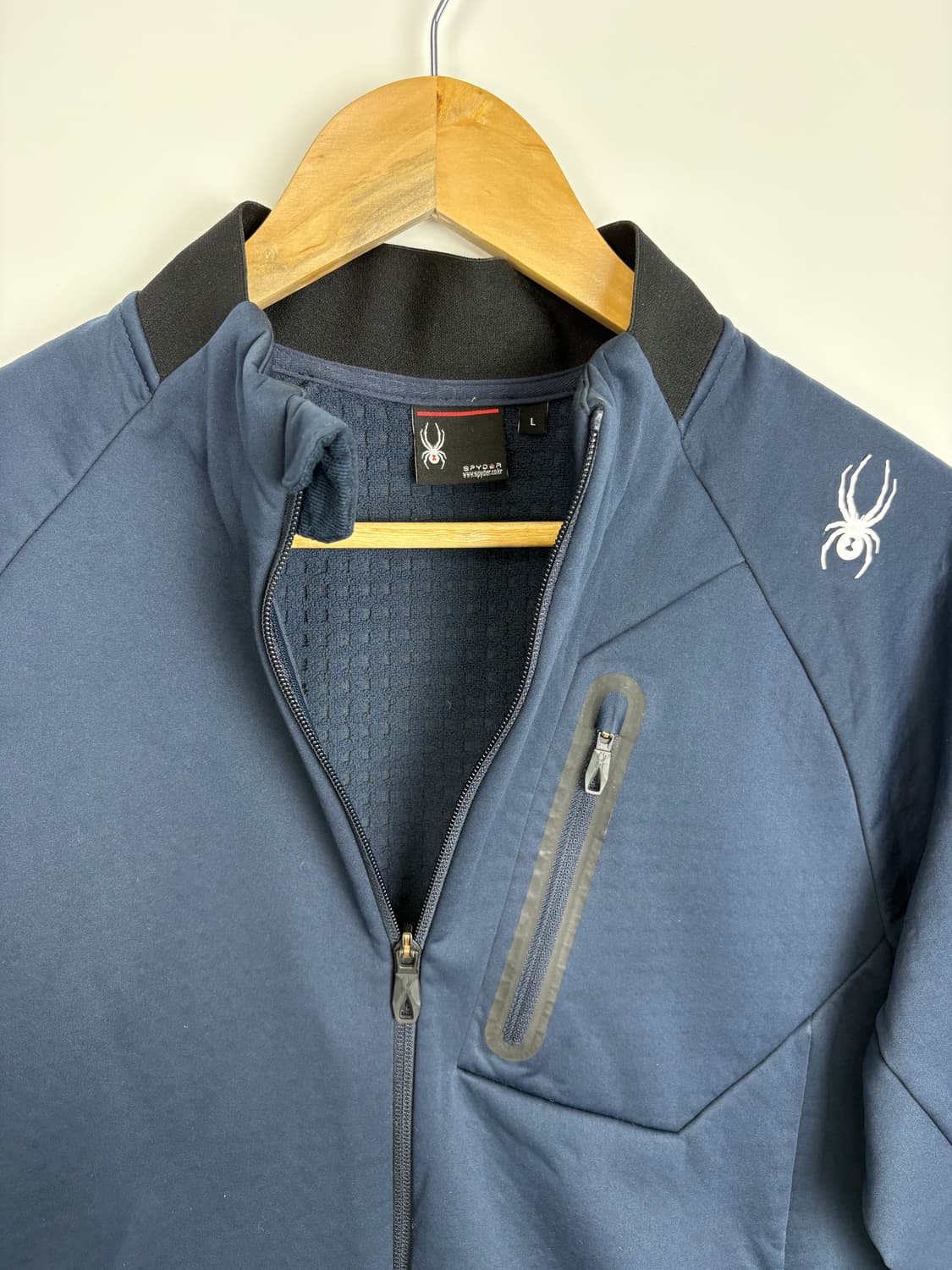 스파이더 봄버 집업 점퍼 상품이미지2