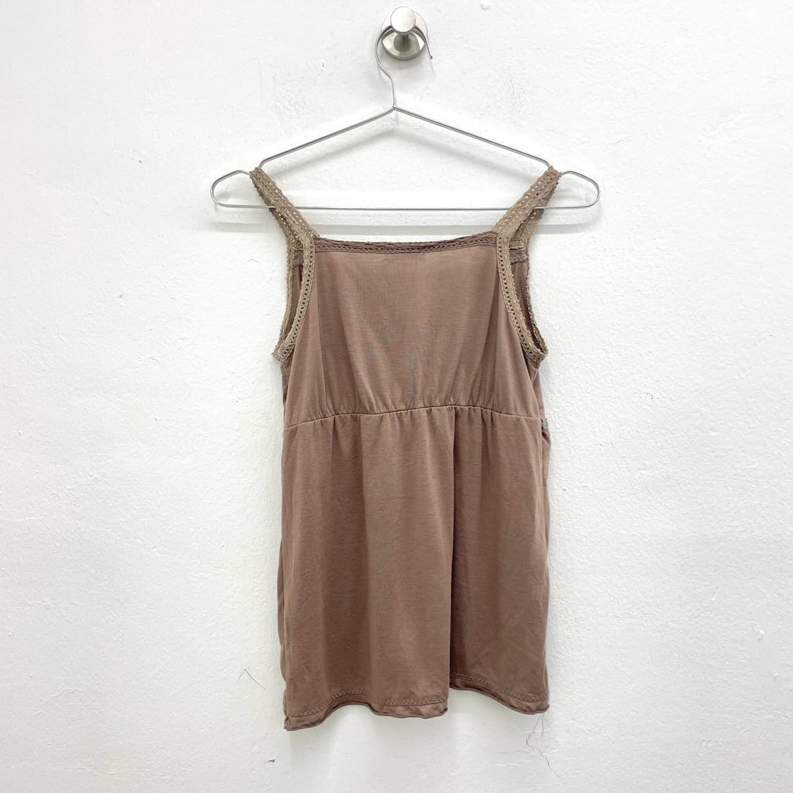 dusty rose lace trim camisol 상품이미지2