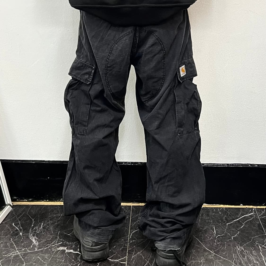칼하트 에비에이션 카고팬츠 블랙 상품이미지3