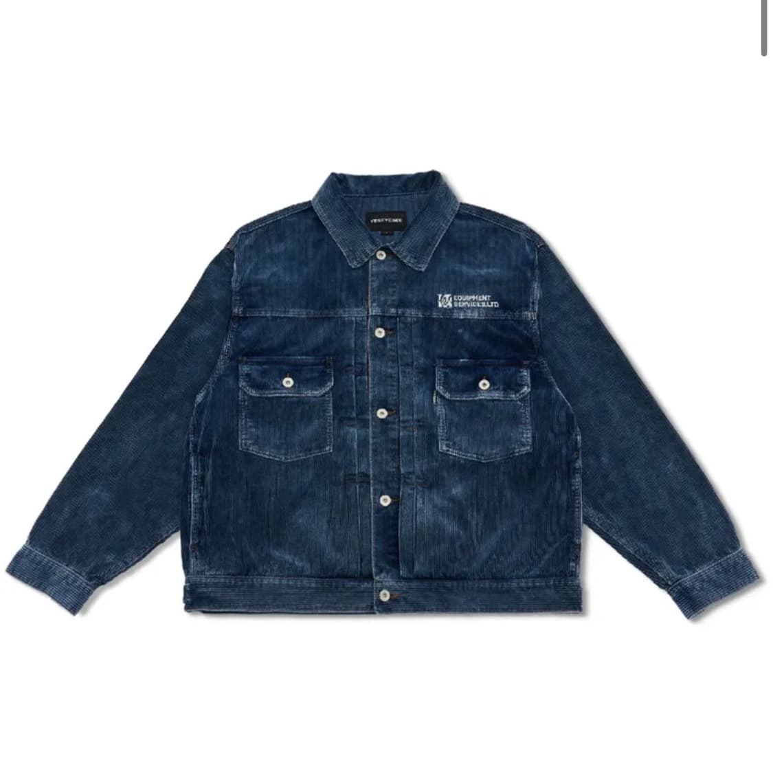 [예스아이씨] Dyed Corduroy Trucker Jacket 상품이미지1