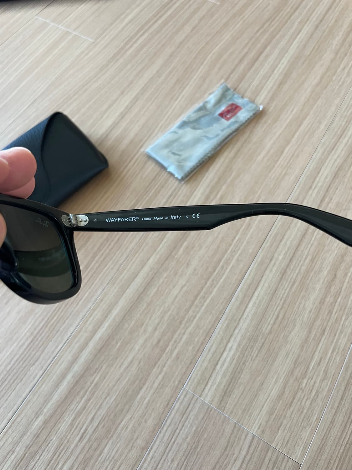 Rayban 레이밴 RB 2140 웨이페어러 50 사이즈 블랙 상품이미지4