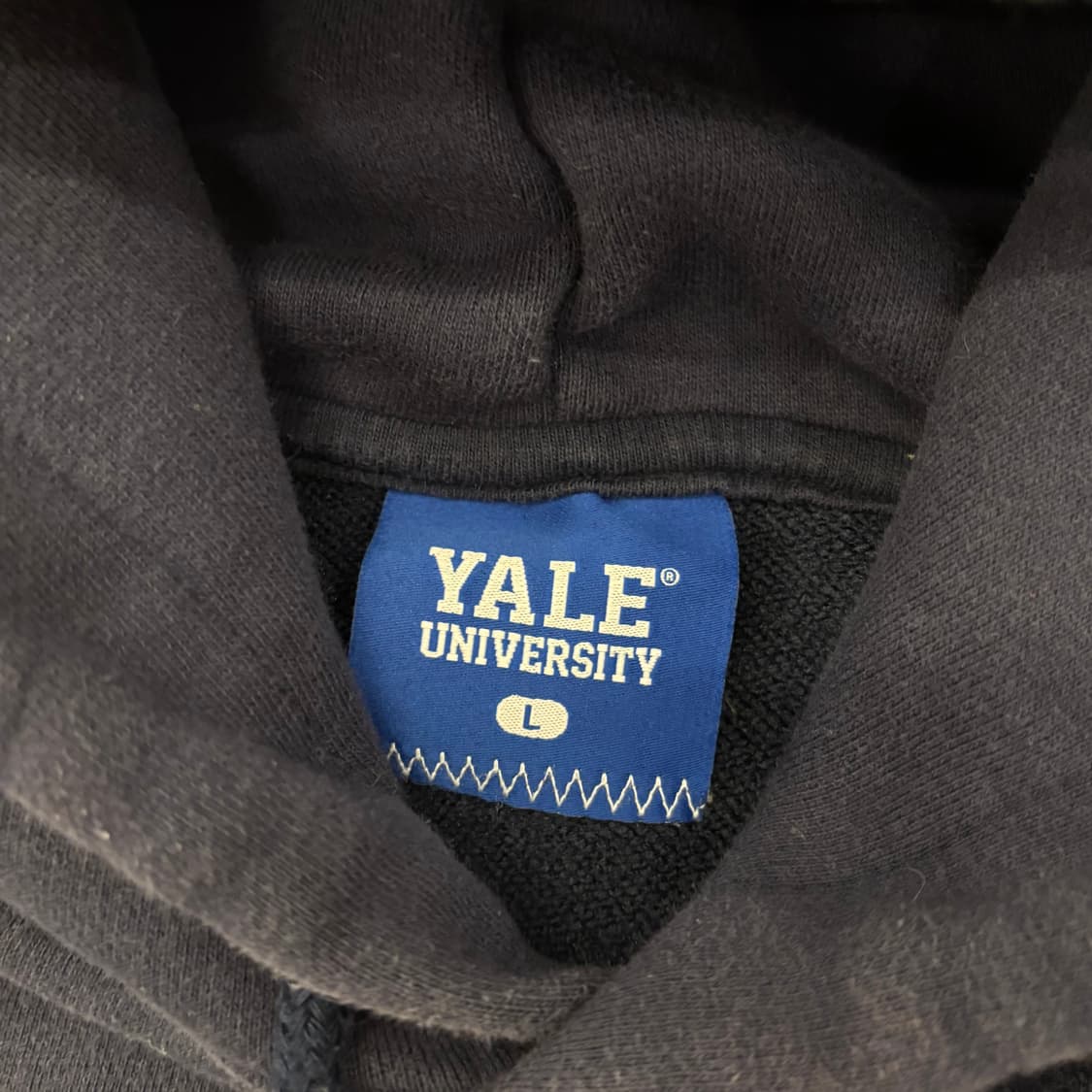 예일 빅로고 네이비 후드티 상품이미지3