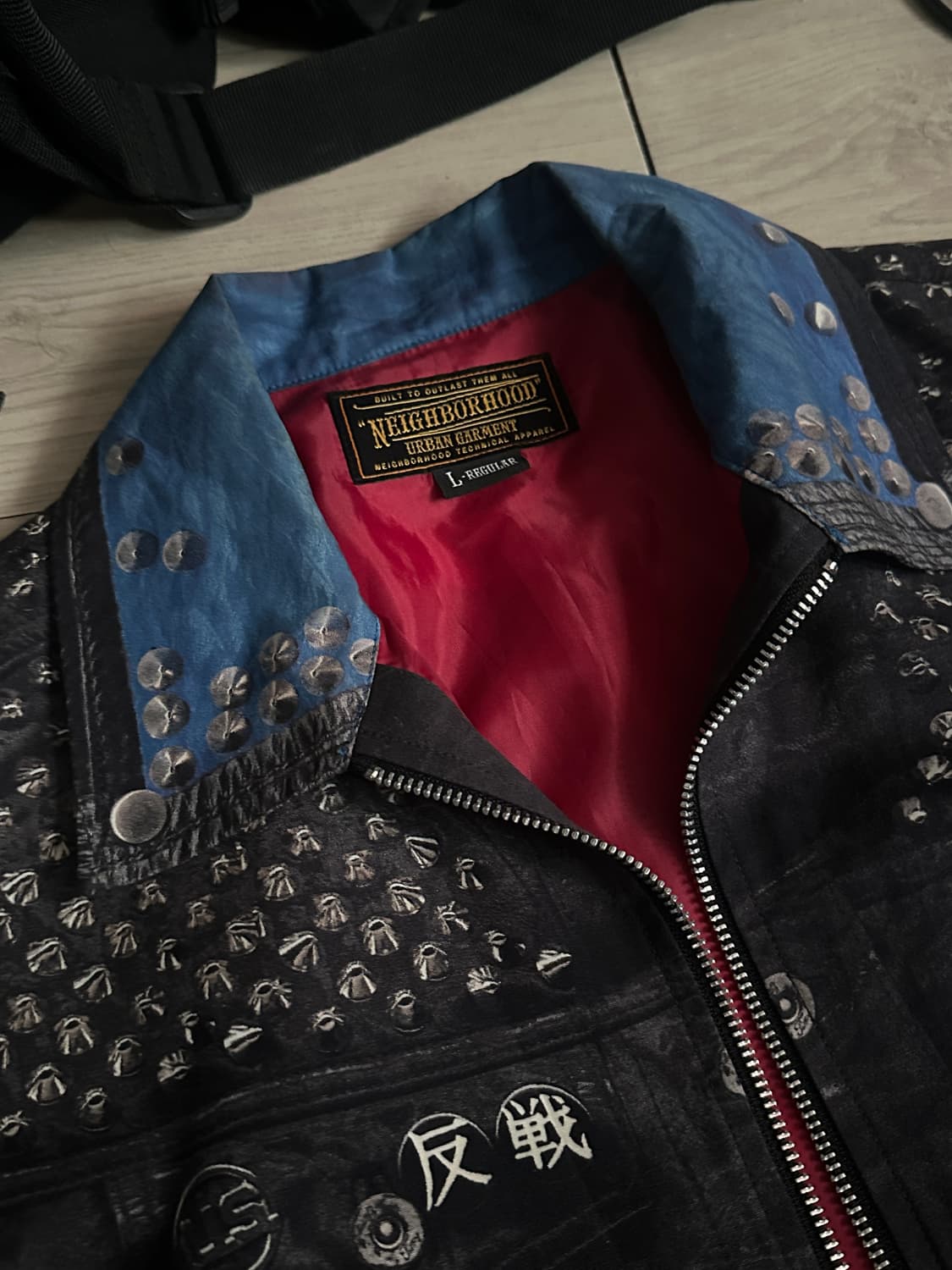 네이버후드 프린팅 자켓 상품이미지3