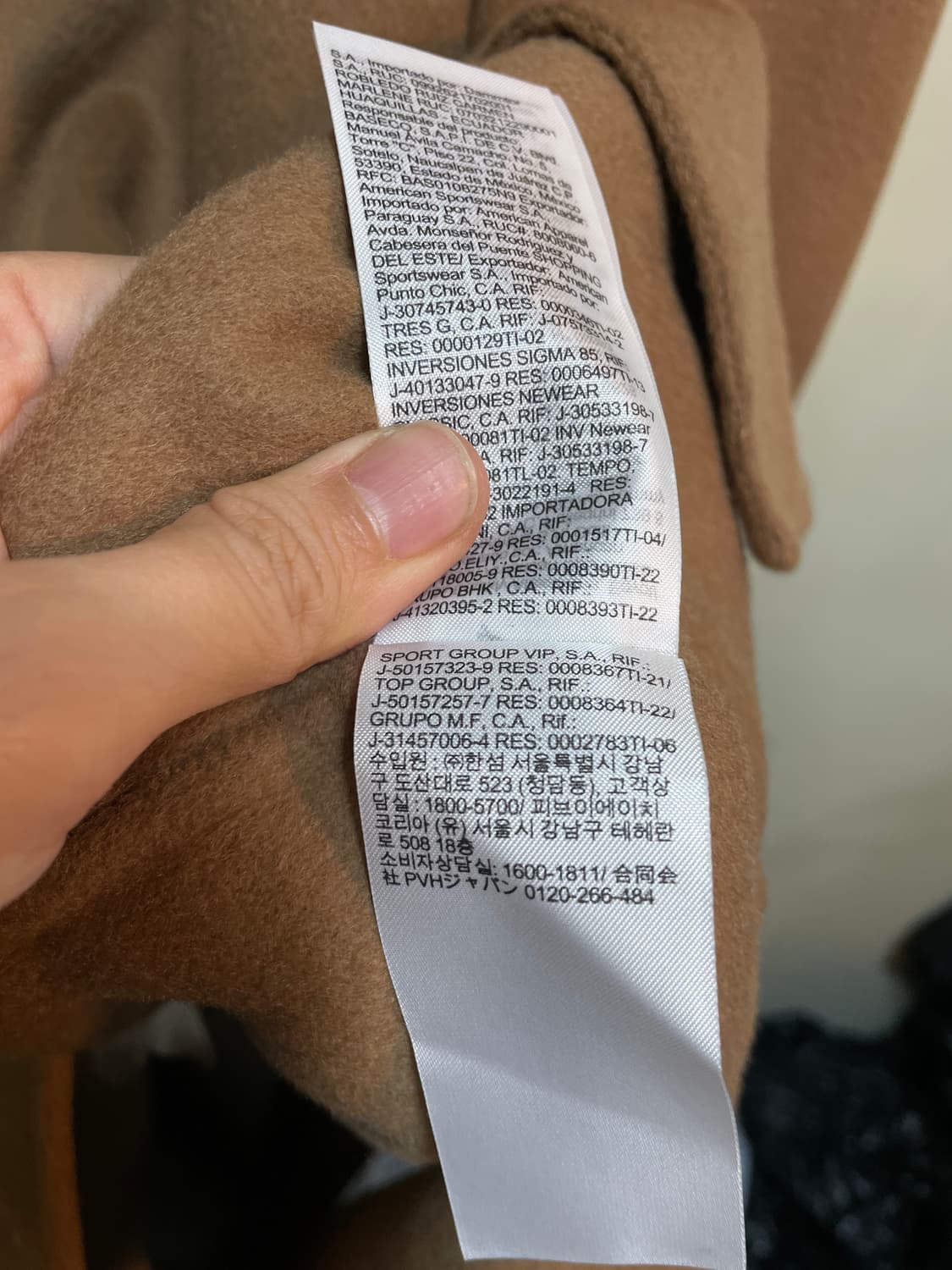 타미힐피거 울 코트 상품이미지9