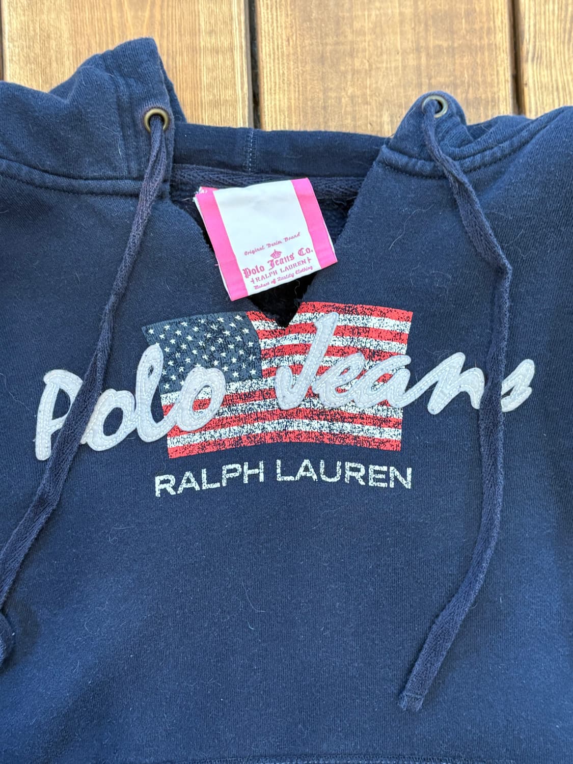 폴로 성조기 후드티 상품이미지5