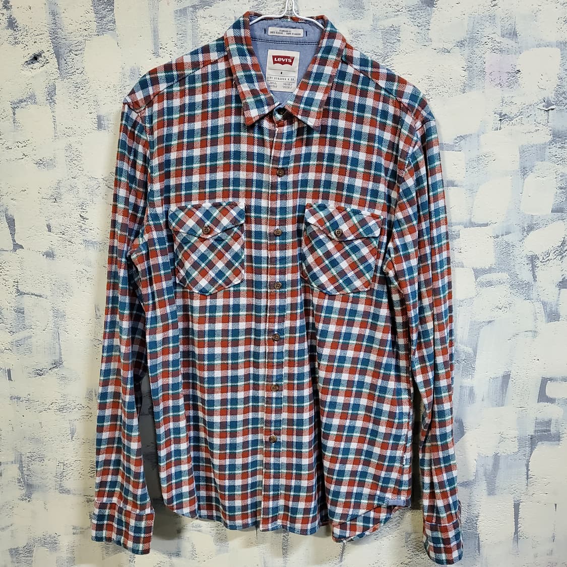 리바이스 플란넬 체크 셔츠 상품이미지1