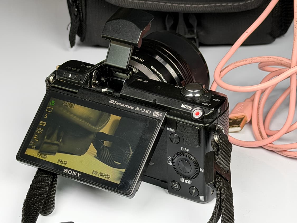 소니 A5000 미러리스 카메라 상품이미지7