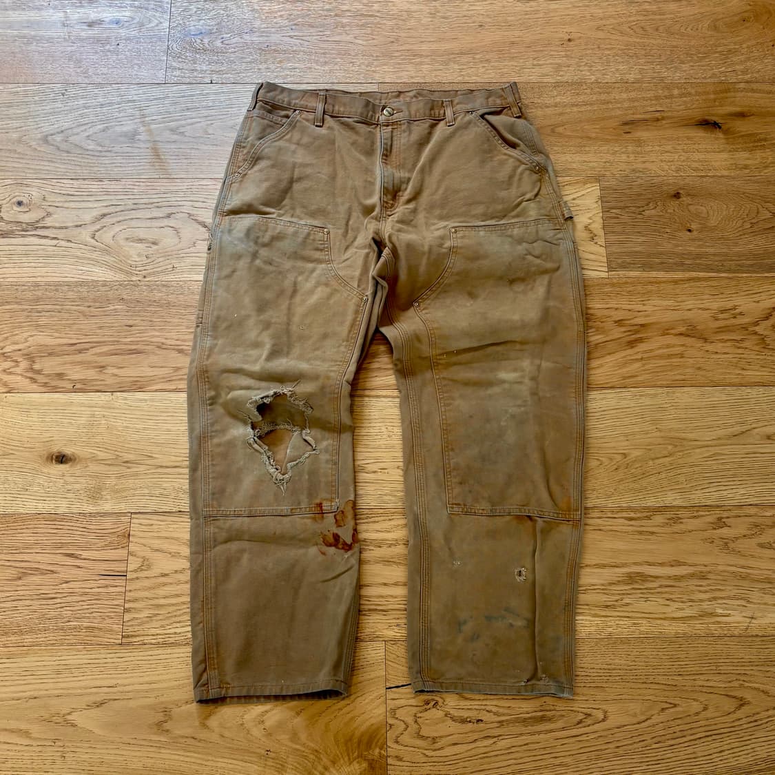 00s 칼하트 더블니 팬츠 상품이미지1