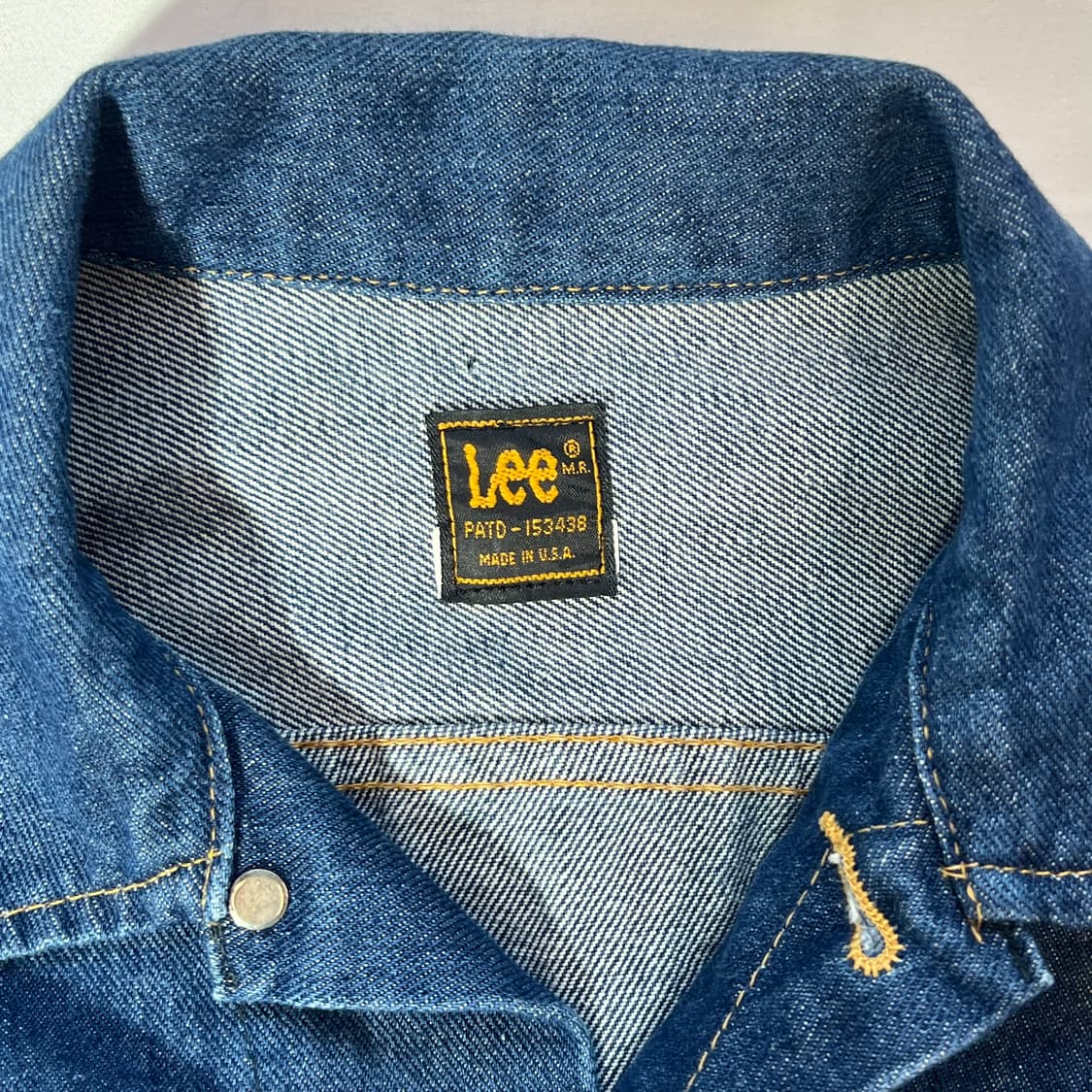 [S]80s lee 리 USA 101-J 데님 트러커 자켓 상품이미지2