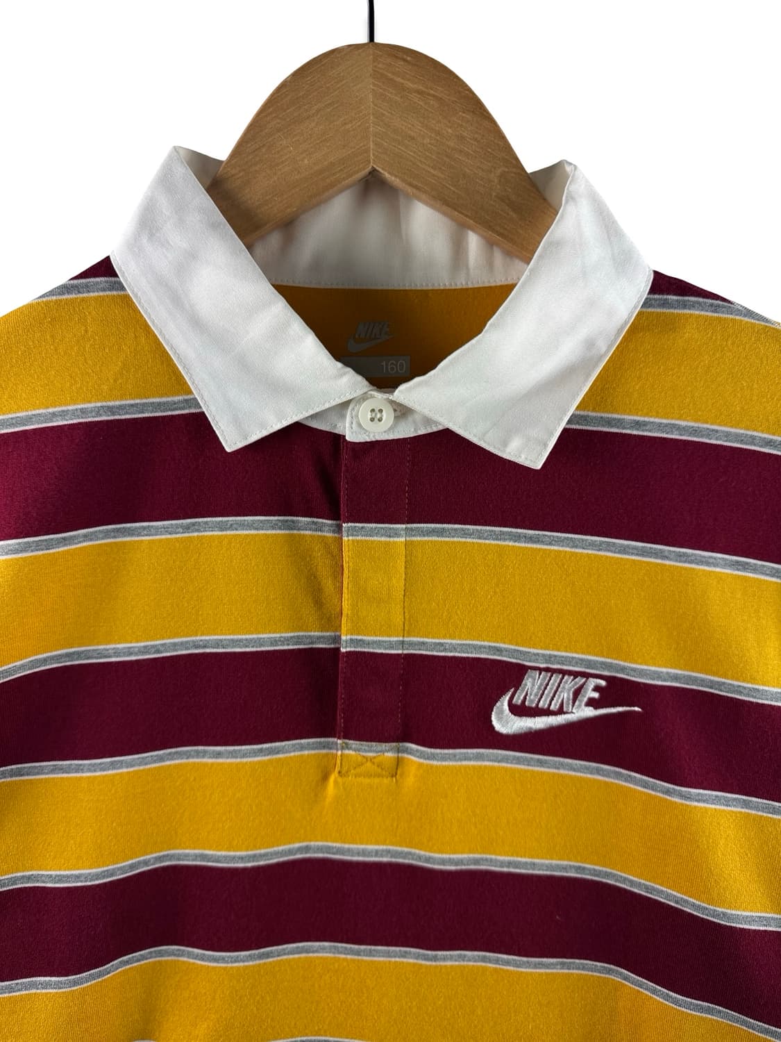 나이키 버건디 옐로우 럭비티셔츠2212 상품이미지4