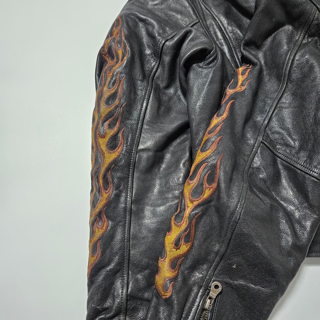 할리데이비슨 플레임 이글 레더자켓[XL] 상품이미지3