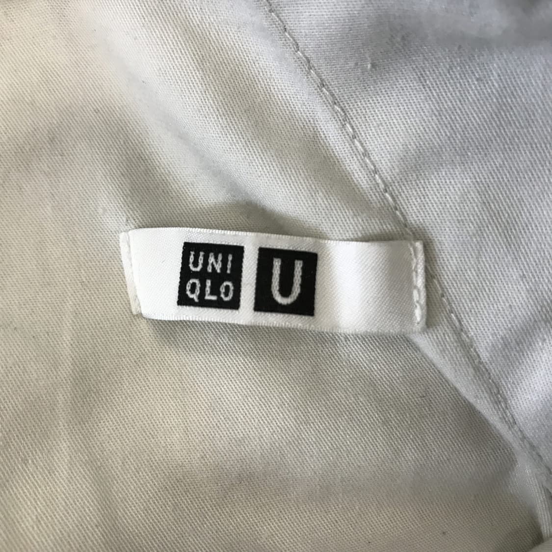 유니클로U 와이드핏파라슈트 팬츠 내츄럴[82] 상품이미지4