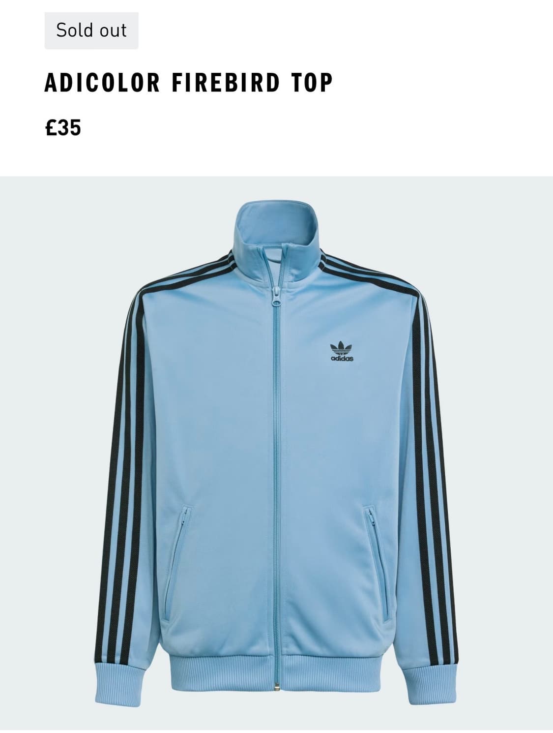 아디다스 | 아디컬러 파이어버드 트랙탑 져지 애쉬 블루 M 90 95 상품이미지1
