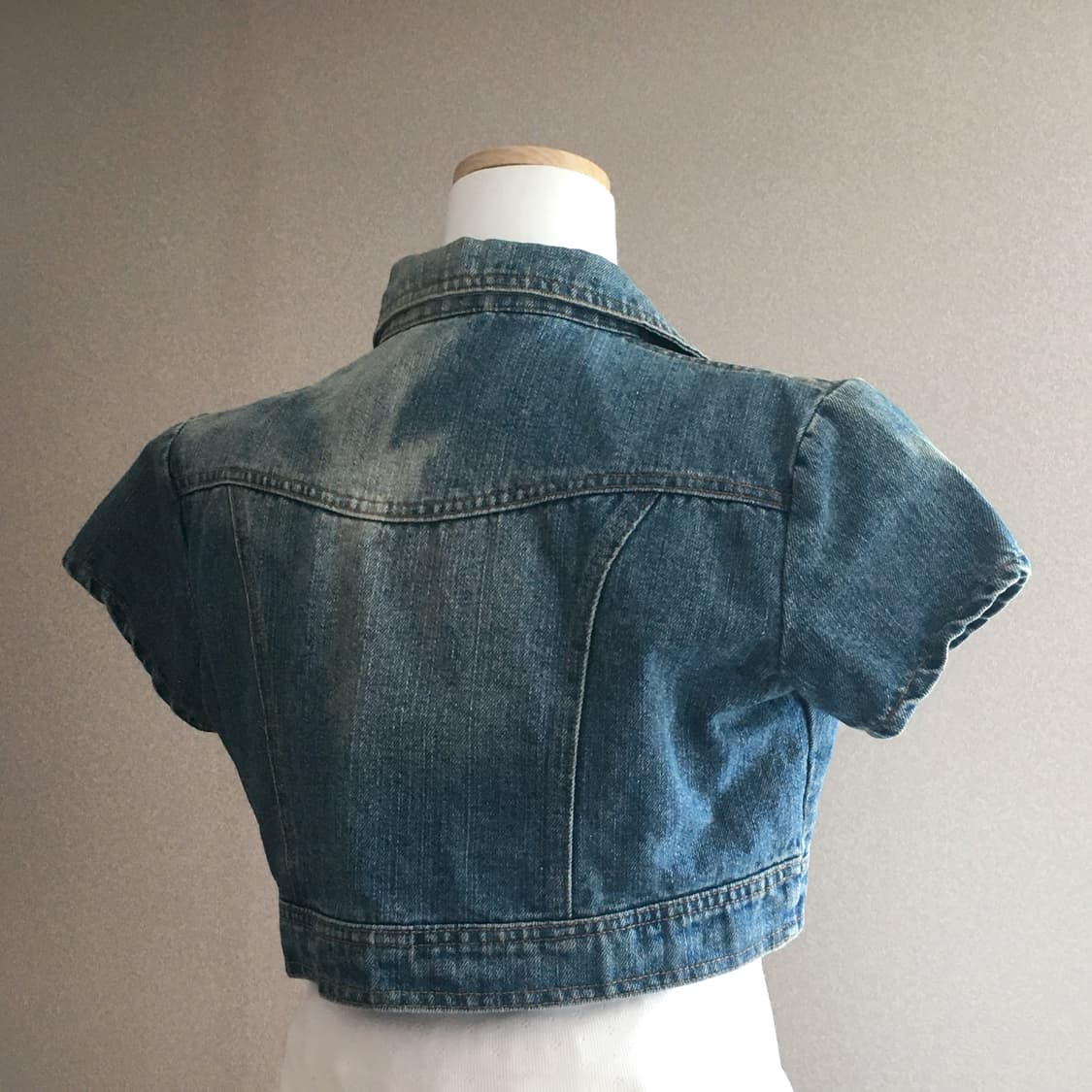 데님 볼레로 자켓 상품이미지5