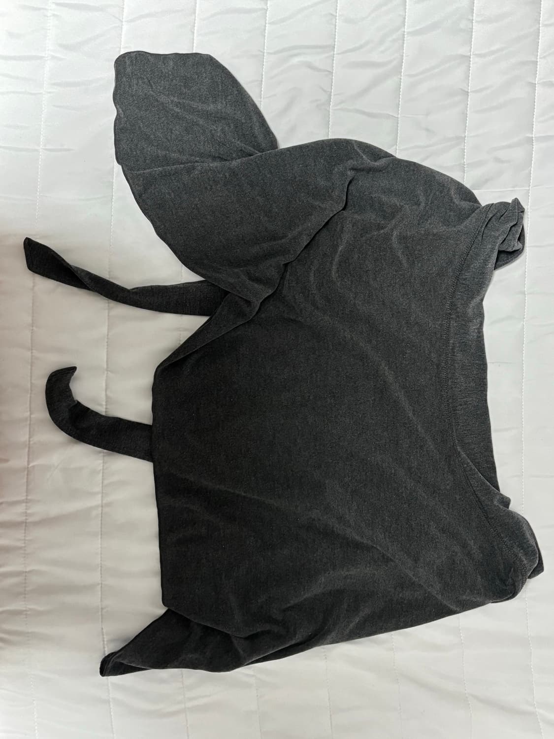 레이어드 그레이 스커트 상품이미지2