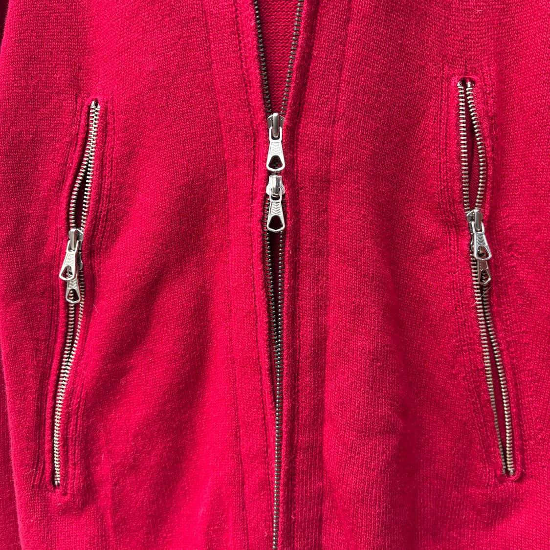 씨피컴퍼니 울 니트 고글 집업 자켓 상품이미지8