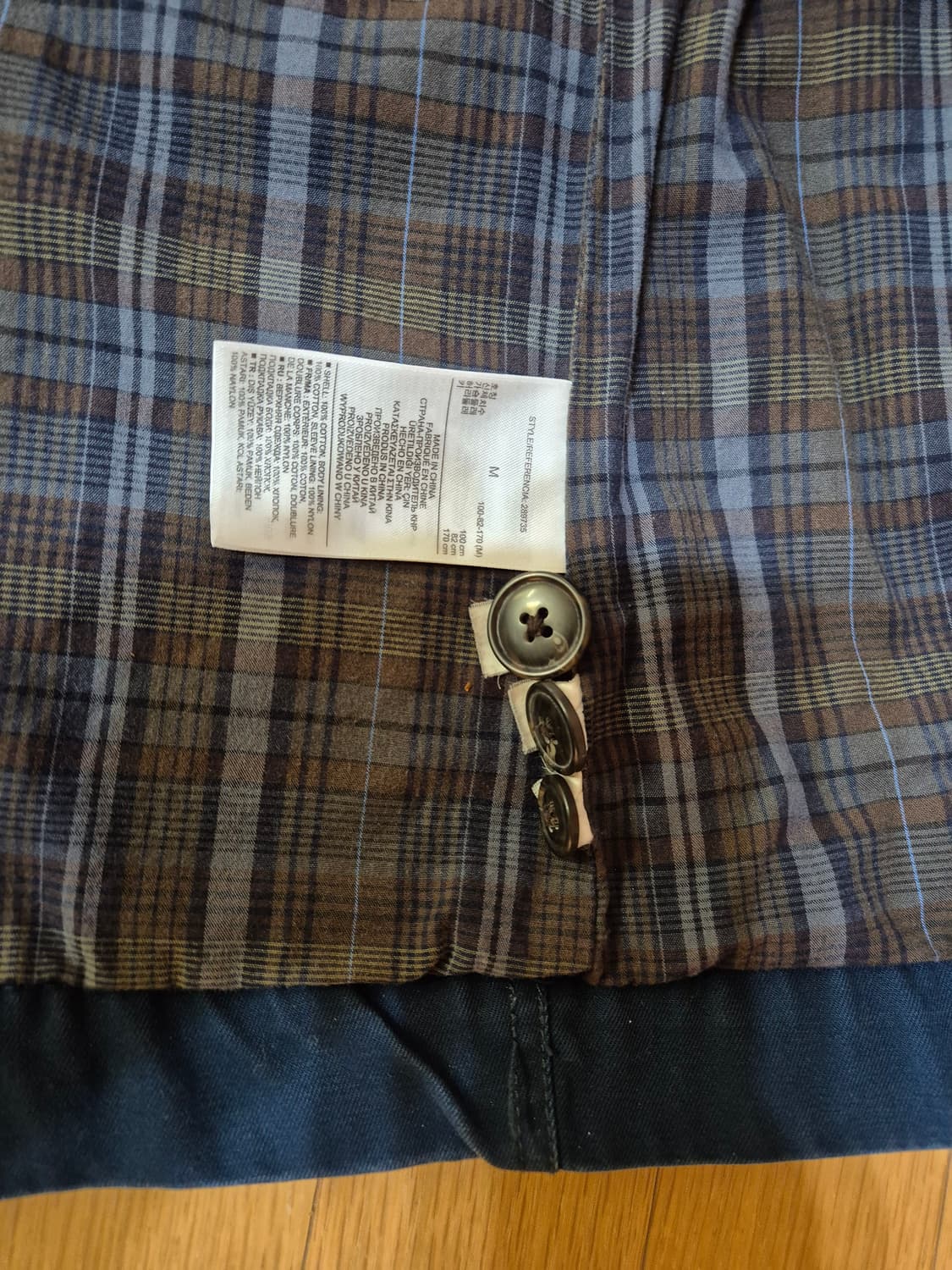 갭 인디고 코튼 코트 상품이미지6