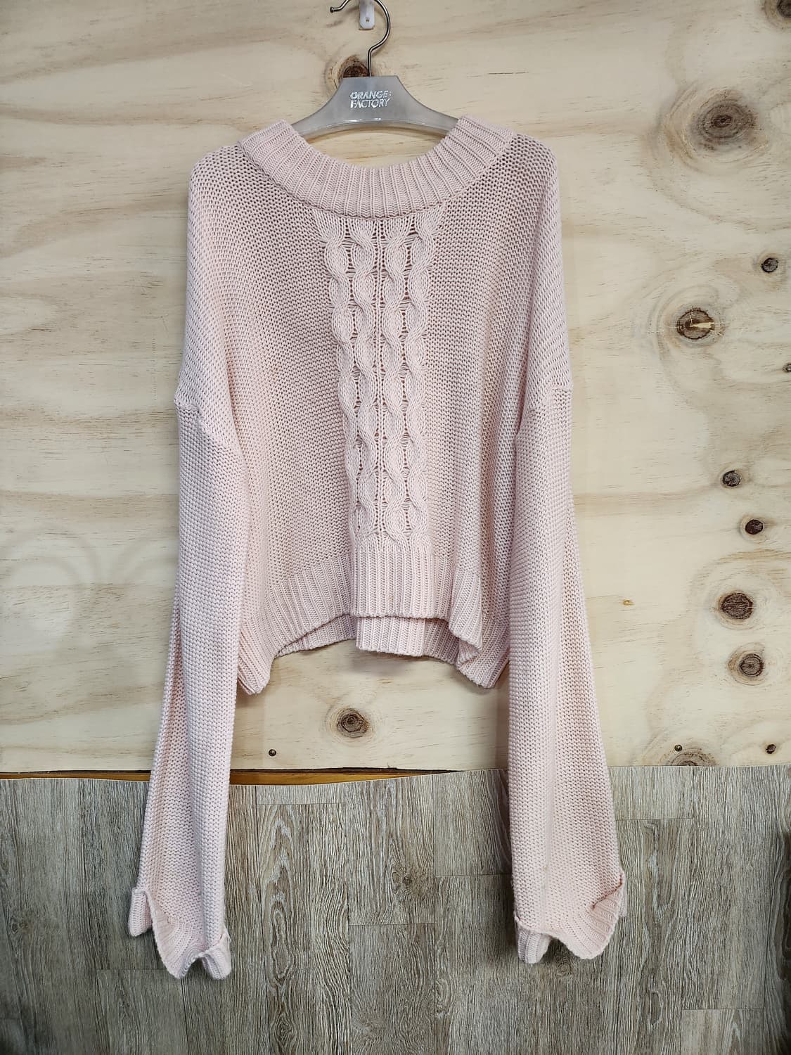 366) 꽈배기 니트 상품이미지1