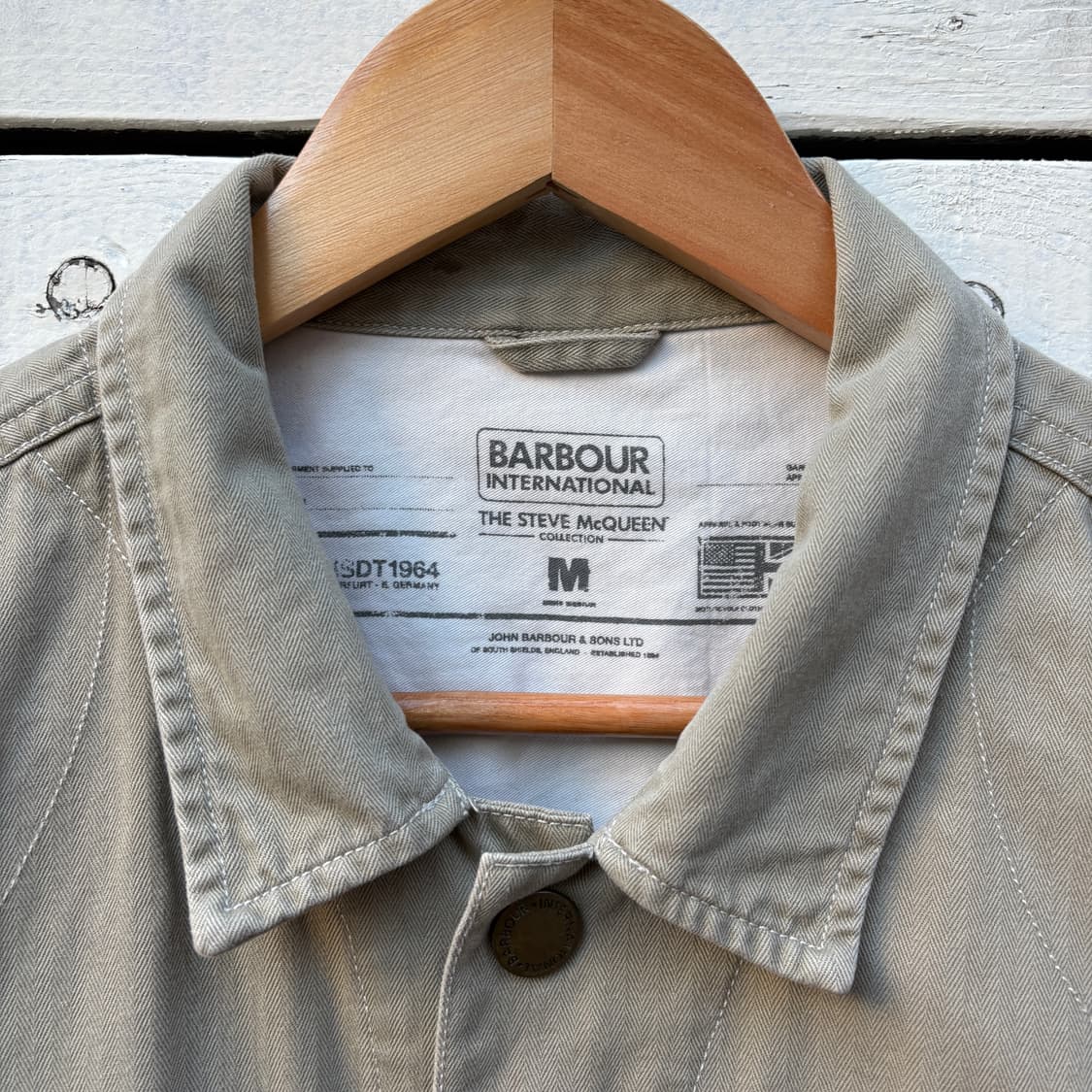 Barbour 바버 스티브맥퀸 셔츠 자켓 상품이미지3