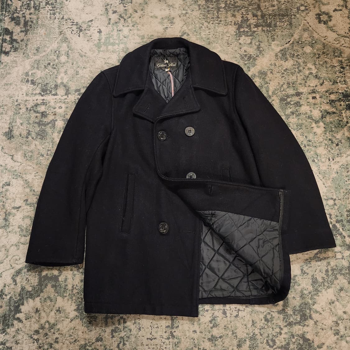 90s 오리지날 USA 골든 플리스 피코트 상품이미지2