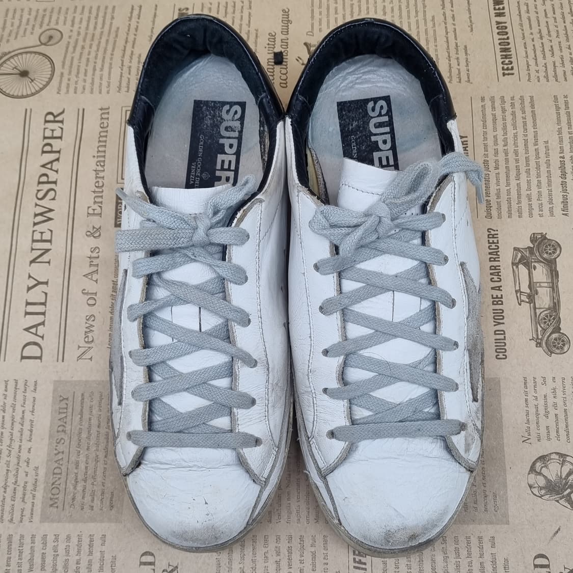 정품 골든구스 여성스니커즈37 240 상품이미지2