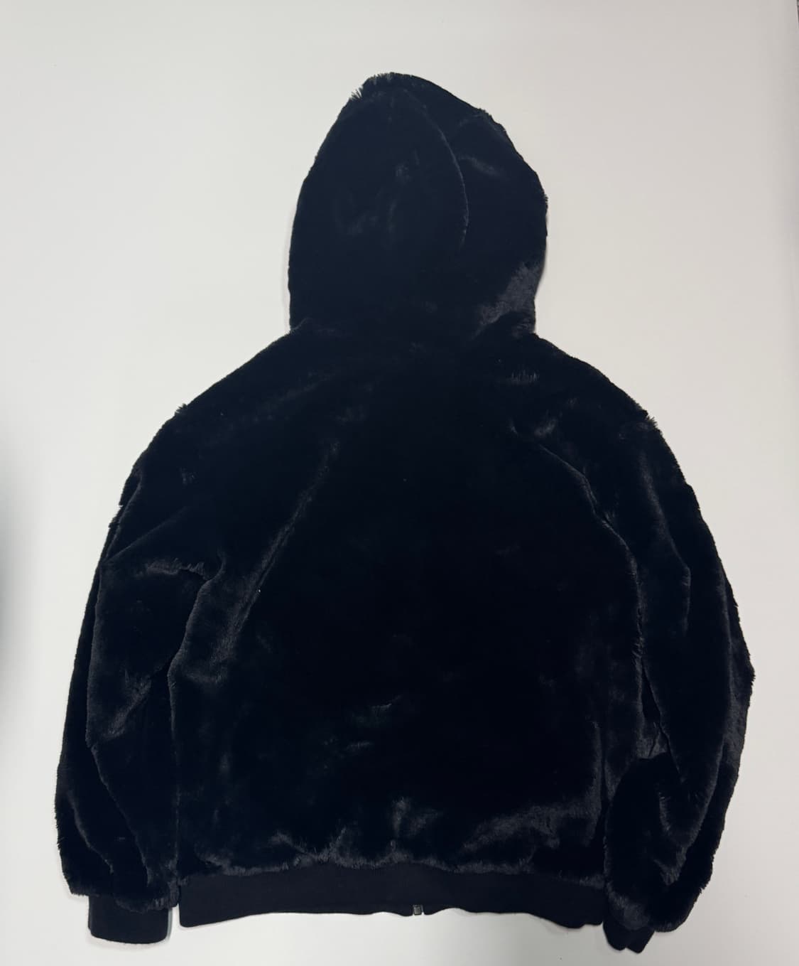 여성 노스페이스 아노트 페이크 퍼 후드집업 L 상품이미지2