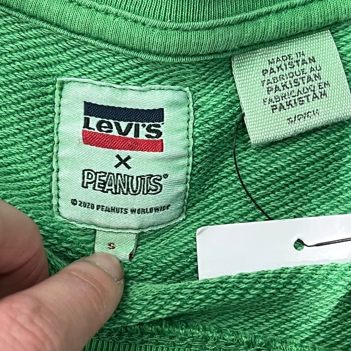 리바이스x피츠넛 프린팅 스웻셔츠 s09973 상품이미지7