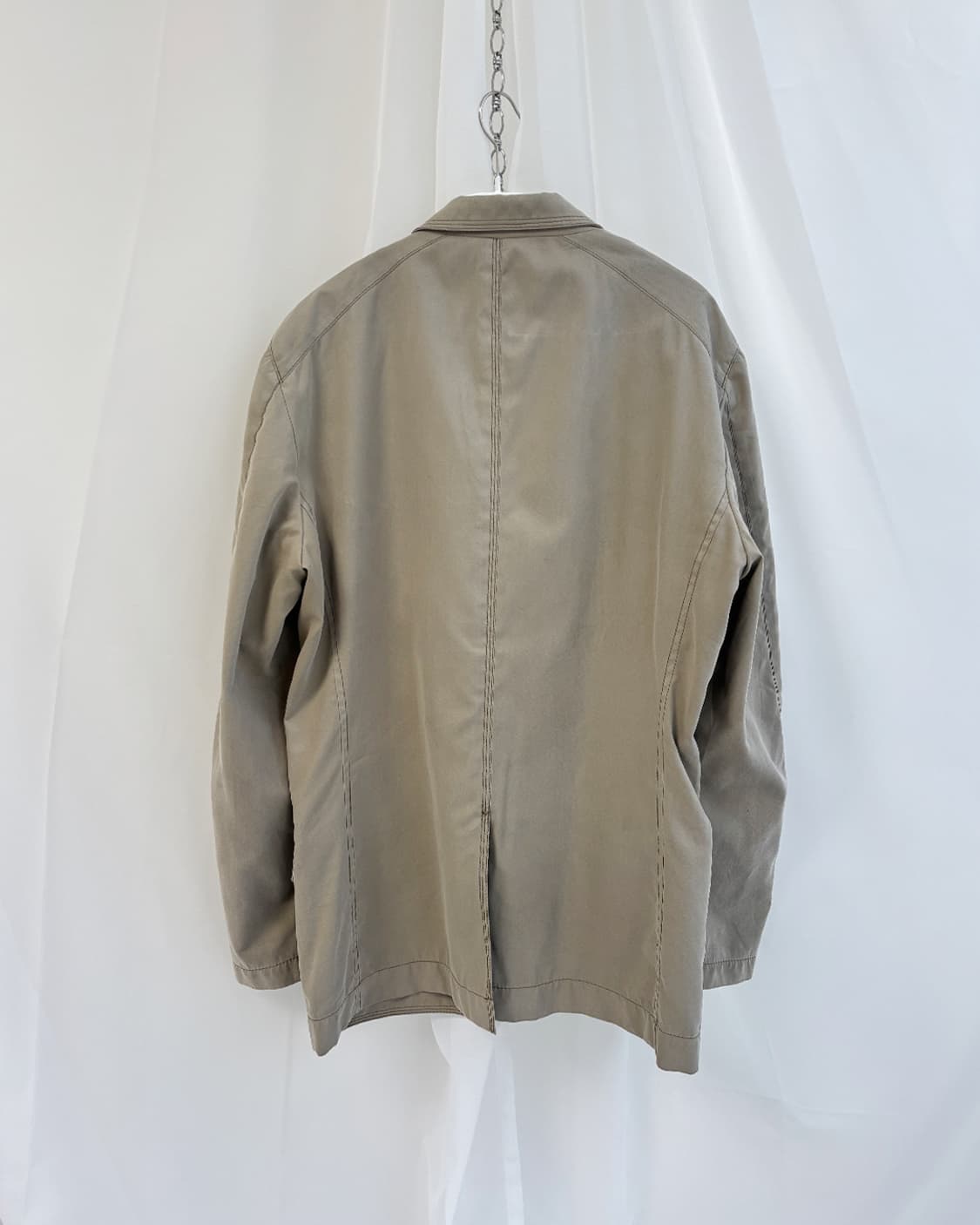 JOSEPH ABBOUD ash beige oversized jacket 상품이미지2