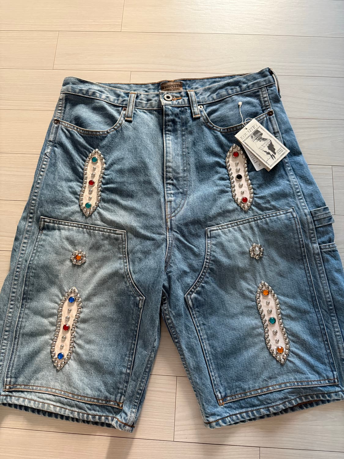 [34] KAPITAL 캐피탈 잼스톤 쇼츠 34 상품이미지1