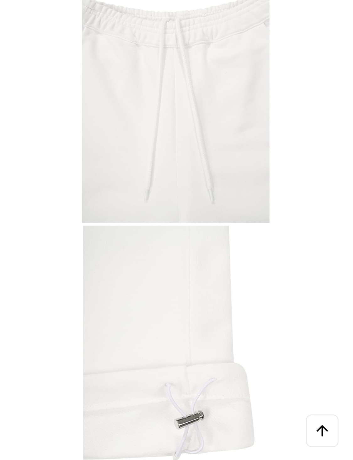 에즈이프캘리 팬츠 화이트 상품이미지4