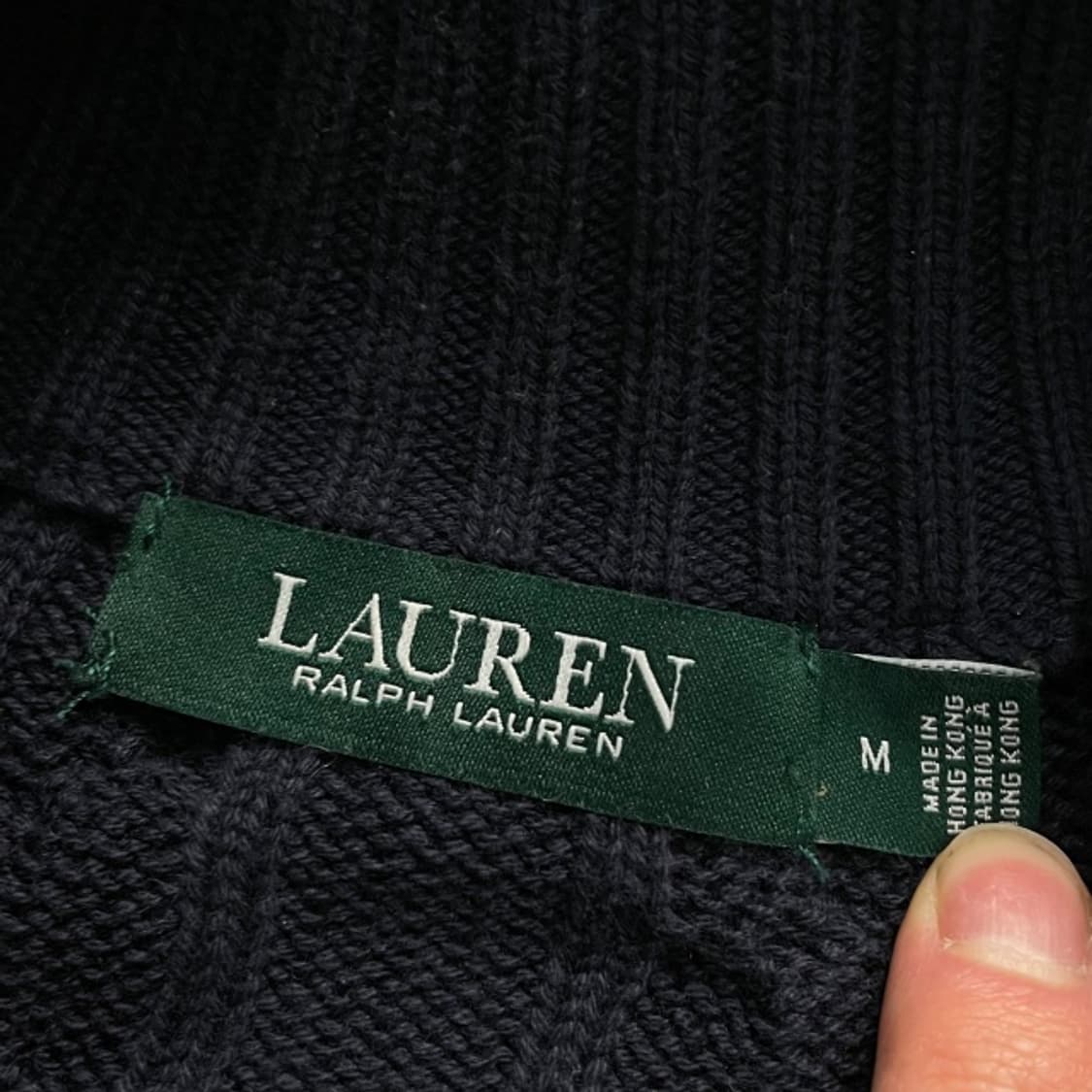 95 랄프로렌 로렌 니트집업  상품이미지3