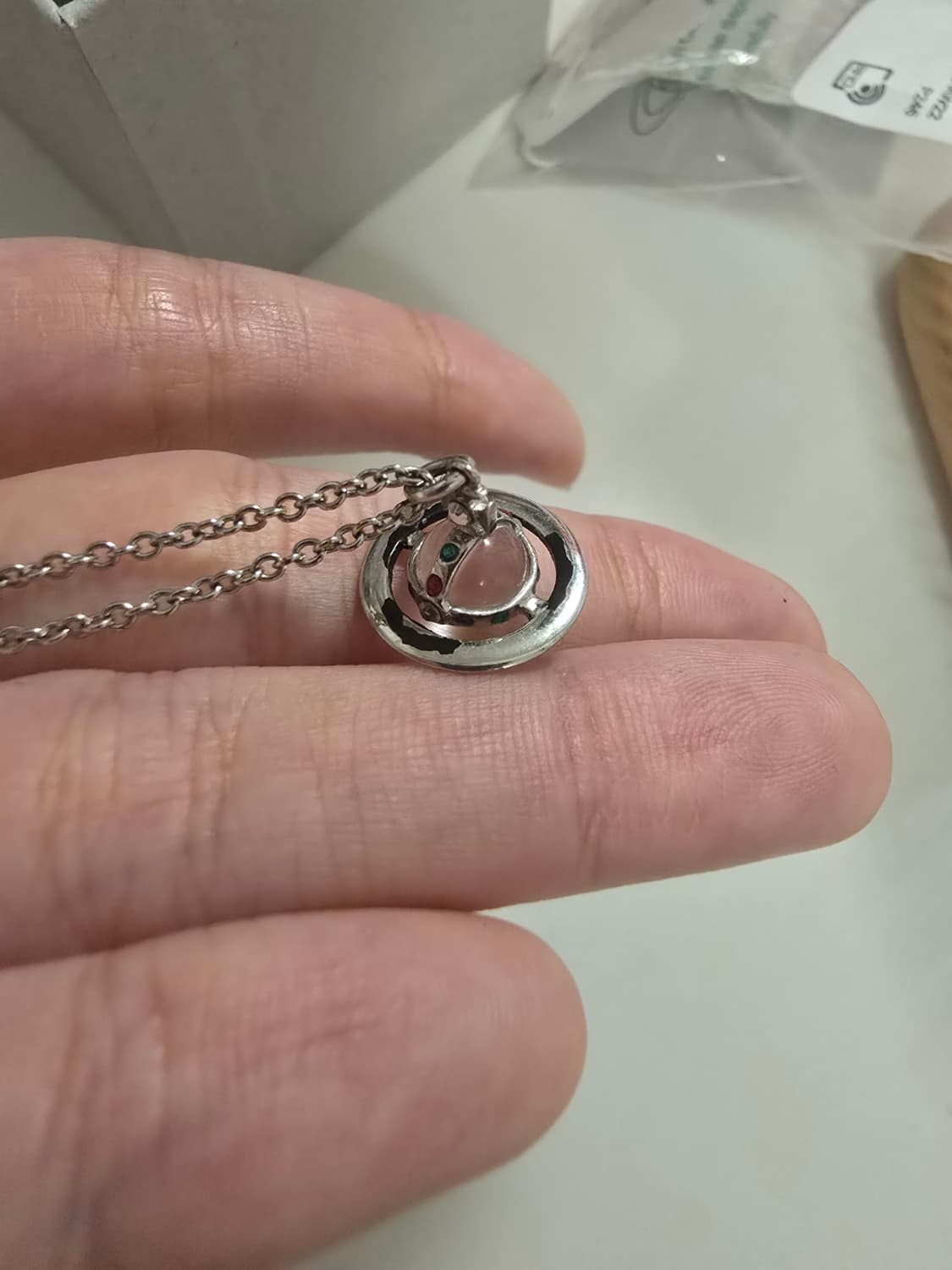 비비안웨스트우드쁘띠orp 목걸이 상품이미지4