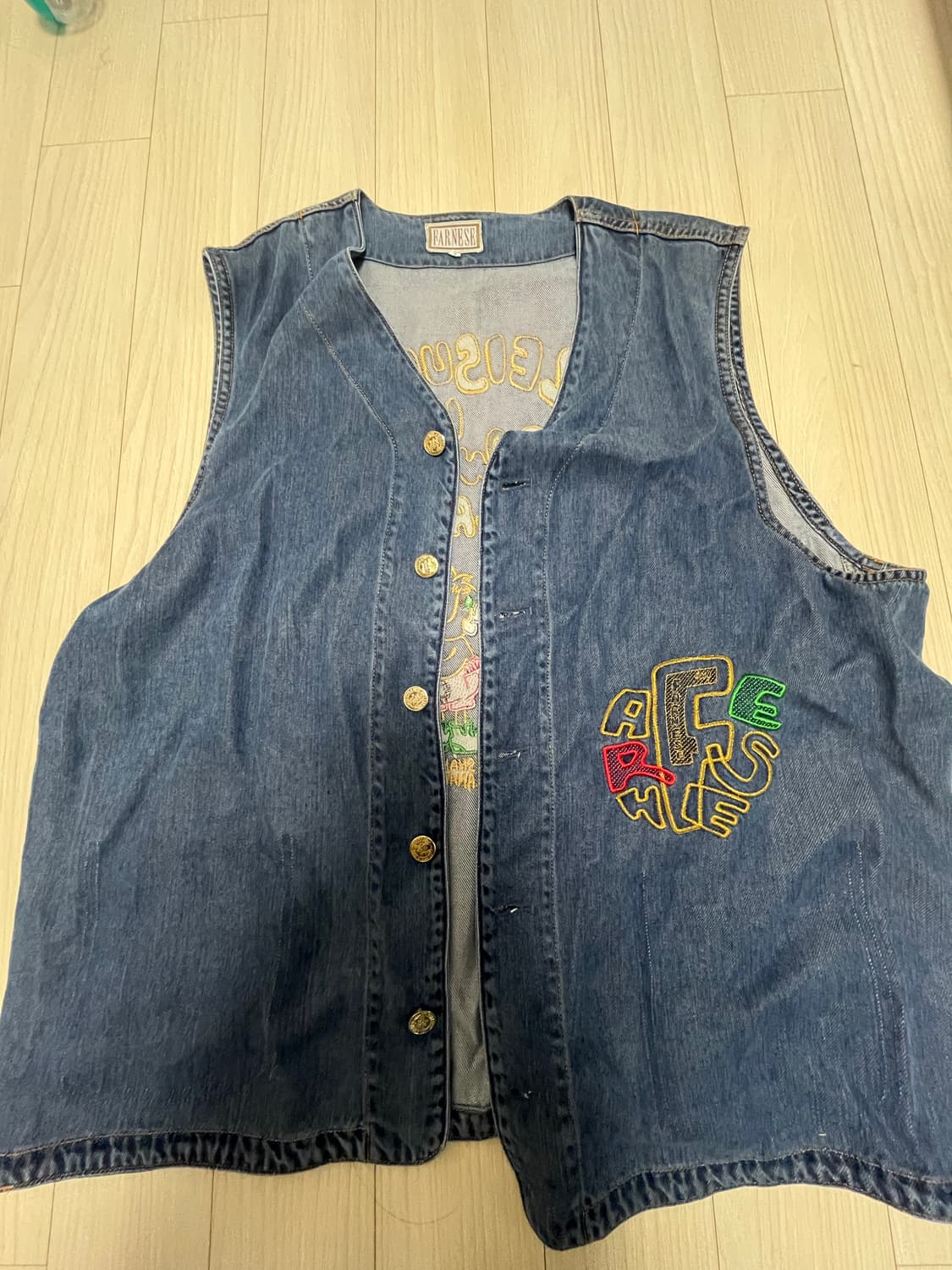 FARNESE 빈티지 조끼 상품이미지1