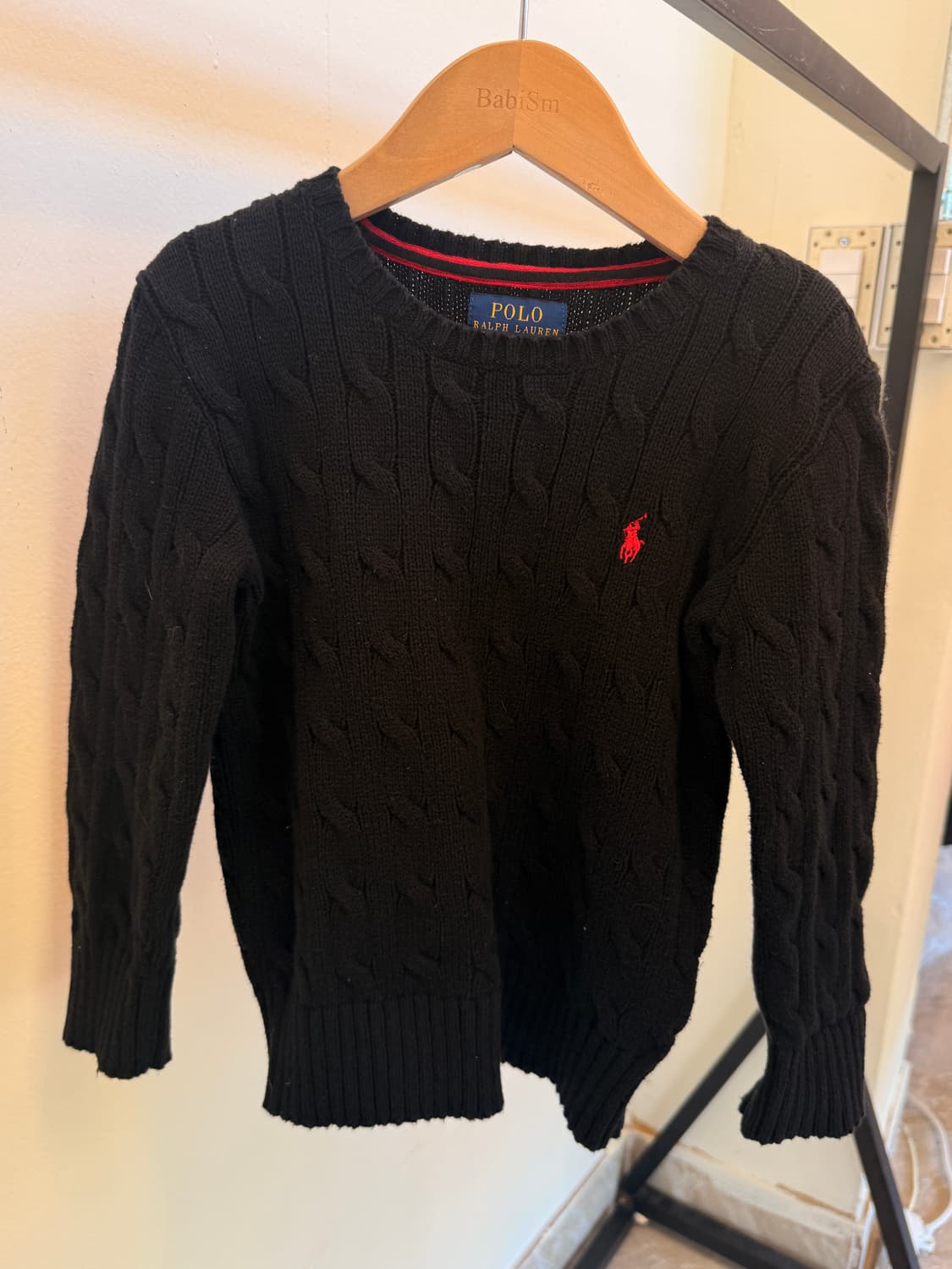 폴로(Polo ralph Lauren) kids이블 니트 코튼 스웨터 상품이미지1
