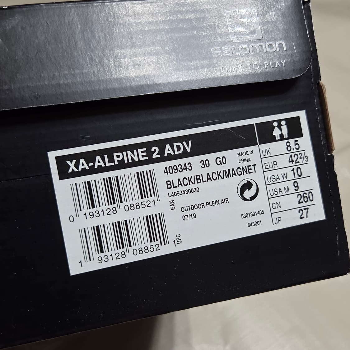 살로몬 XA 알파인2 270 상품이미지10