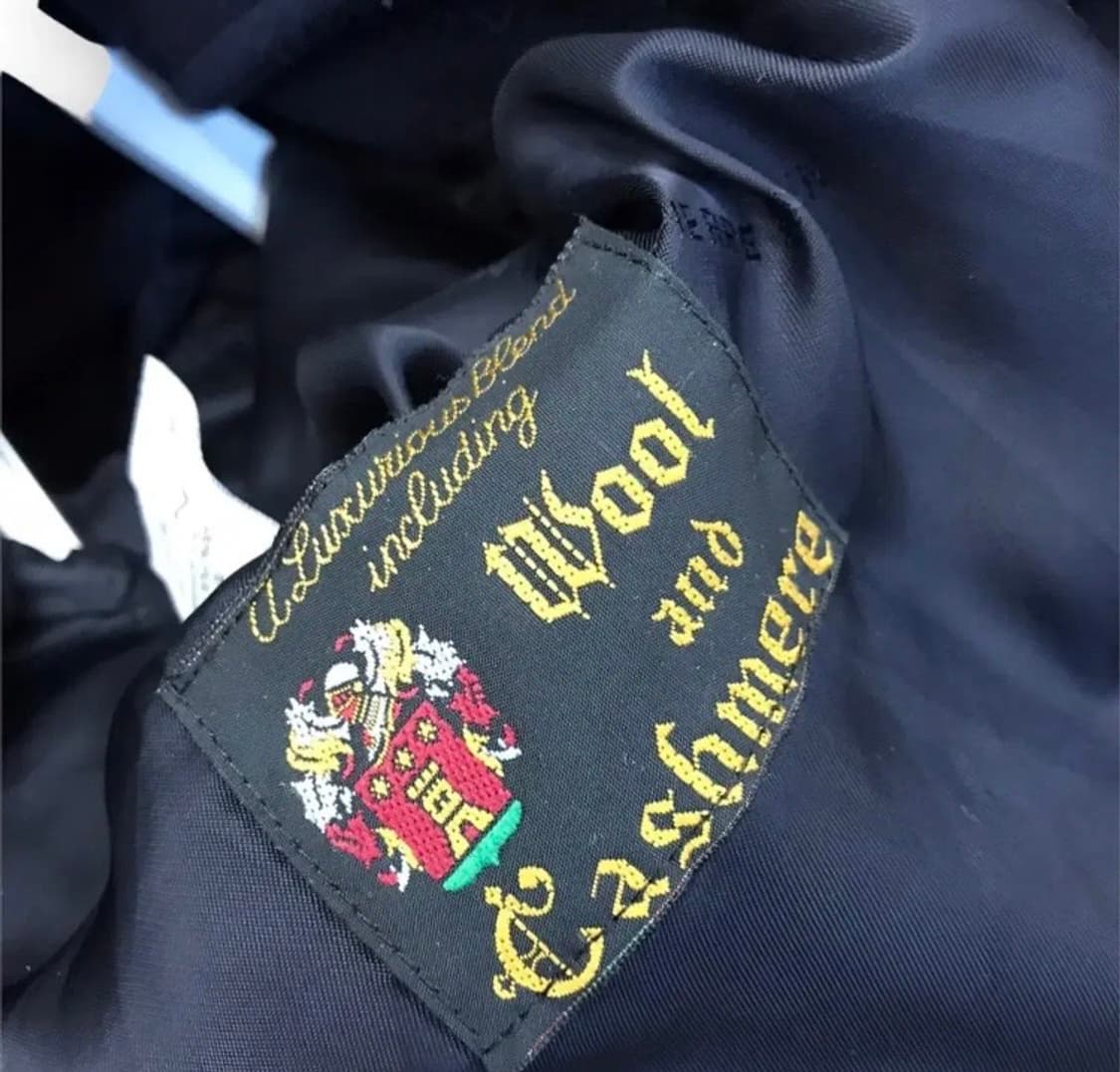 피에르발망 울 캐시미어 네이비 발마칸코트 105 상품이미지6