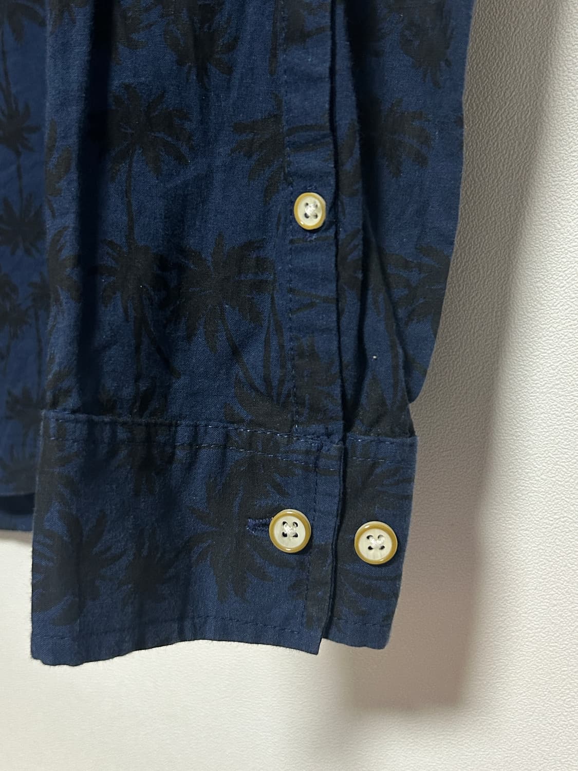 빈티지 Thg 네이비 하와이안 셔츠 (m) 상품이미지2