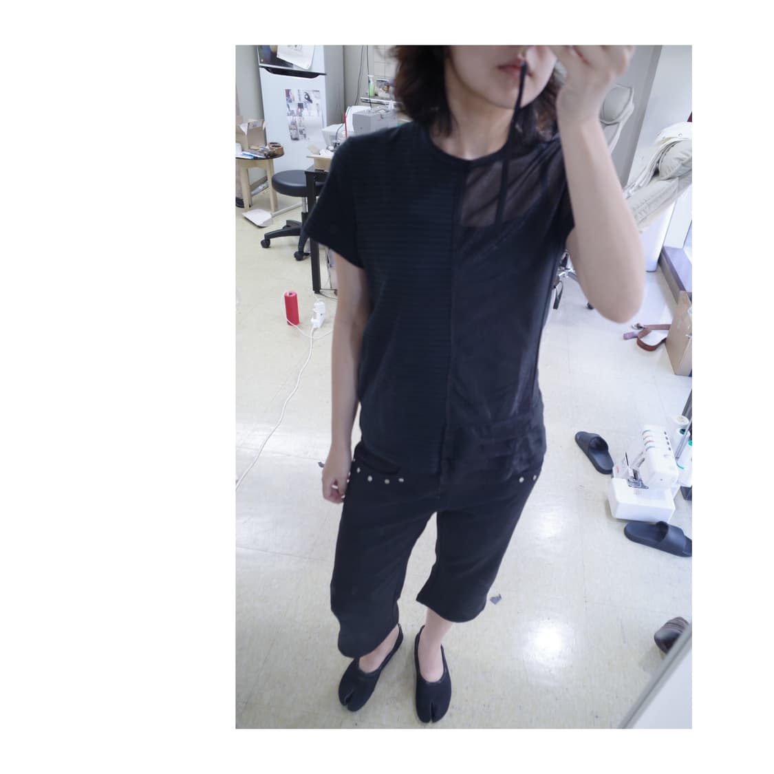 comme des garcons panelled top 상품이미지5