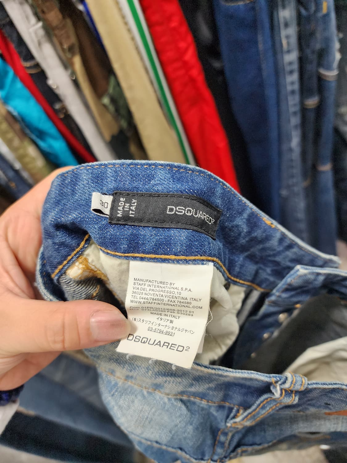 디스퀘어드2 데미지 워싱 청바지 상품이미지6