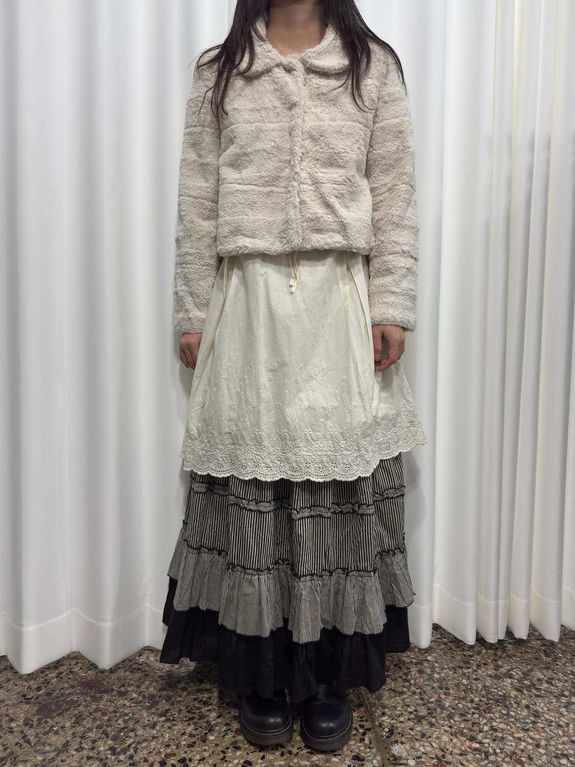 body dressing fur jacket 상품이미지6